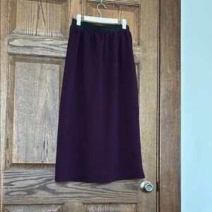 Purple skirt